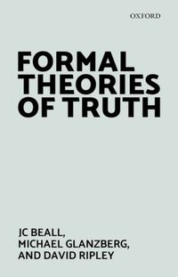 Produktbild: Formal Theories Of Truth