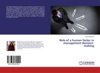 Produktbild: Role of a human factor in management decision-making