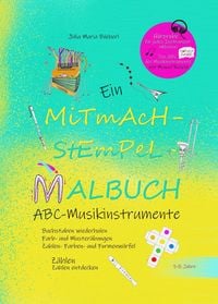 Produktbild: Ein Mitmach-Stempel-Malbuch