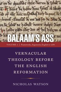 Produktbild: Balaam's Ass: Vernacular Theology Before the English Reformation
