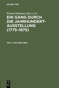 Produktbild: Von 1820&ndash;1860