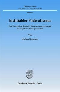Produktbild: Justitiabler F&ouml;deralismus.