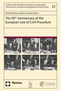 Produktbild: The 50th Anniversary of the European Law of Civil Procedure