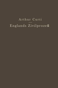 Produktbild: Englands Zivilproze&szlig;