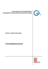 Produktbild: Unternehmenssteuern