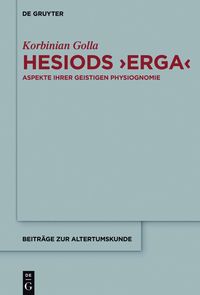 Produktbild: Hesiods >Erga<