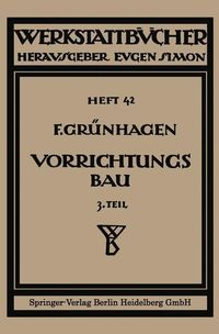 Produktbild: Der Vorrichtungsbau