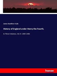 Produktbild: History of England under Henry the Fourth,