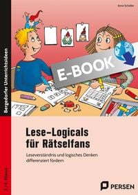 Produktbild: Lese-Logicals f&uuml;r R&auml;tselfans - 3./4. Klasse