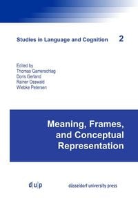 Produktbild: Meaning, Frames, and Conceptual Representation