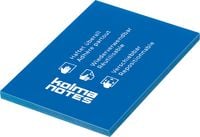 Produktbild: Haftnotizen A7 blau,100 Blatt