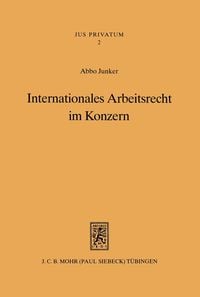 Produktbild: Internationales Arbeitsrecht im Konzern