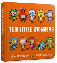 Produktbild: Ten Little Monkeys Board Book