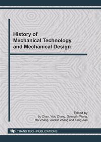 Produktbild: History of Mechanical Technology and Mechanical Design