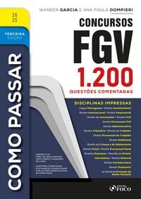 Produktbild: Como Passar em Concursos FGV - 3&ordf; Ed - 2025