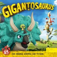 Produktbild: Folge 35: Bl&ouml;del-D&ouml;del-Saurus (Das Original-H&ouml;rspiel zur TV-Serie)