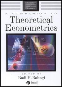 Produktbild: A Companion to Theoretical Econometrics