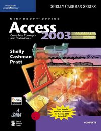 Produktbild: Microsoft Office Access 2003: Complete Concepts and Techniques, Coursecard Edition