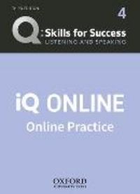 Produktbild: Q Skills for Success Level 4 Listening and Speaking iQ Online Practice