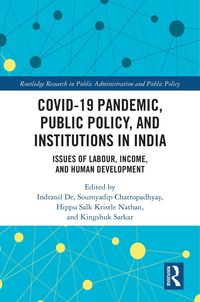 Produktbild: COVID-19 Pandemic, Public Policy, and Institutions in India