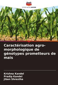 Produktbild: Caract&eacute;risation agro-morphologique de g&eacute;notypes prometteurs de ma&iuml;s