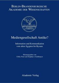 Produktbild: Mediengesellschaft Antike?