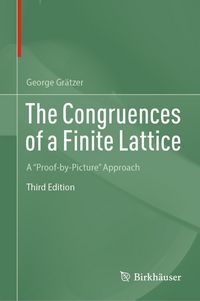 Produktbild: The Congruences of a Finite Lattice
