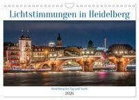 Produktbild: Lichtstimmungen in Heidelberg (Wandkalender 2026 DIN A4 quer), CALVENDO Monatskalender