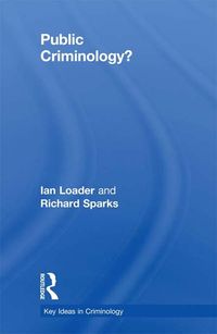 Produktbild: Public Criminology?