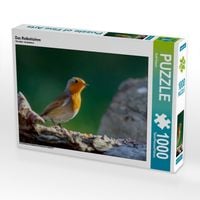 Produktbild: CALVENDO Puzzle Das Rotkehlchen | 1000 Teile Lege-Gr&ouml;&szlig;e 64x48cm Foto-Puzzle f&uuml;r gl&uuml;ckliche Stunden