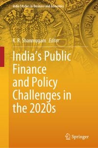 Produktbild: India's Public Finance and Policy Challenges in the 2020s