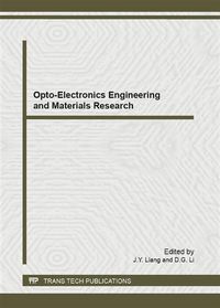 Produktbild: Opto-Electronics Engineering and Materials Research