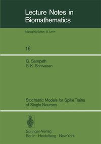 Produktbild: Stochastic Models for Spike Trains of Single Neurons