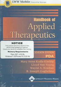 Produktbild: Handbook of Applied Therapeutics