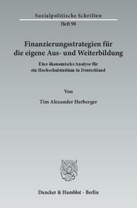 Produktbild: Finanzierungsstrategien f&uuml;r die eigene Aus- und Weiterbildung.