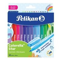Produktbild: Pelikan Fasermaler Colorella Star C 302, 24er Set