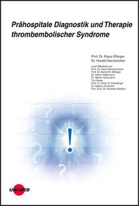 Produktbild: Pr&auml;hospitale Diagnostik und Therapie thrombembolischer Syndrome