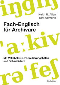 Produktbild: Fach-Englisch f&uuml;r Archivare