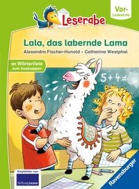 Produktbild: Leserabe Vor-Lesestufe - Lala, das labernde Lama