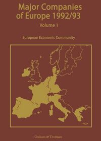 Produktbild: Whiteside, R: Major Companies of Europe 1992
