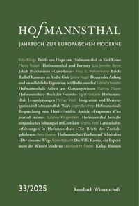 Produktbild: Hofmannsthal