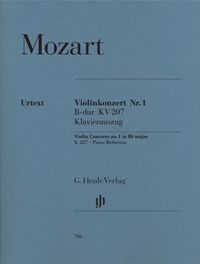 Produktbild: Wolfgang Amadeus Mozart - Violinkonzert Nr. 1 B-dur KV 207