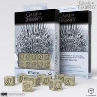 Produktbild: Q-Workshop QWO97683 - Game of Thrones, Stark 10xD6 Dice Set