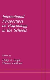 Produktbild: International Perspectives on Psychology in the Schools