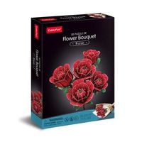 Produktbild: CUBICFUN - 3D Puzzle Blumenstrauss Rose 312 Teile