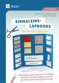 Produktbild: Einmaleins-Lapbooks f&uuml;r die Grundschule