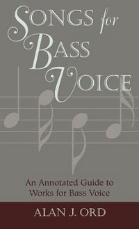 Produktbild: Ord, A: Songs for Bass Voice