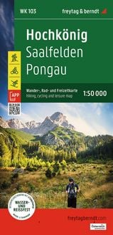Produktbild: Freytag & berndt Wanderkarte WK 103 Hochk&ouml;nig, Saalfelden - Pongau 1:50.000