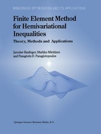 Produktbild: Finite Element Method for Hemivariational Inequalities