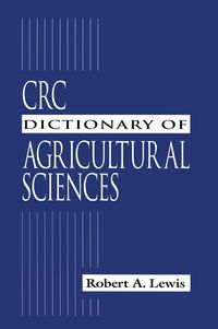 Produktbild: CRC Dictionary of Agricultural Sciences